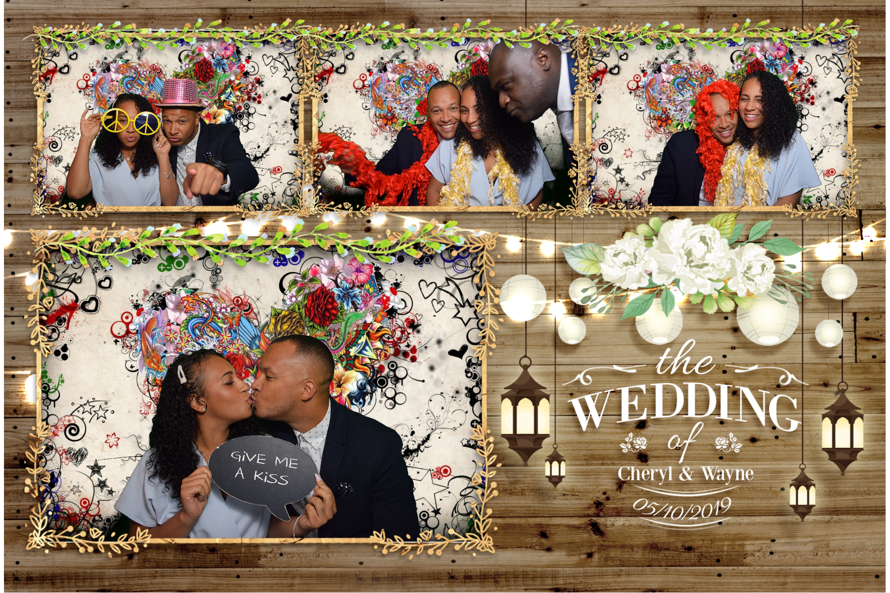 Cheryl & Wayne | View more photos from the event at gallery.blissbooth.co.uk/u/BlissBooth/Cheryl-Wayne